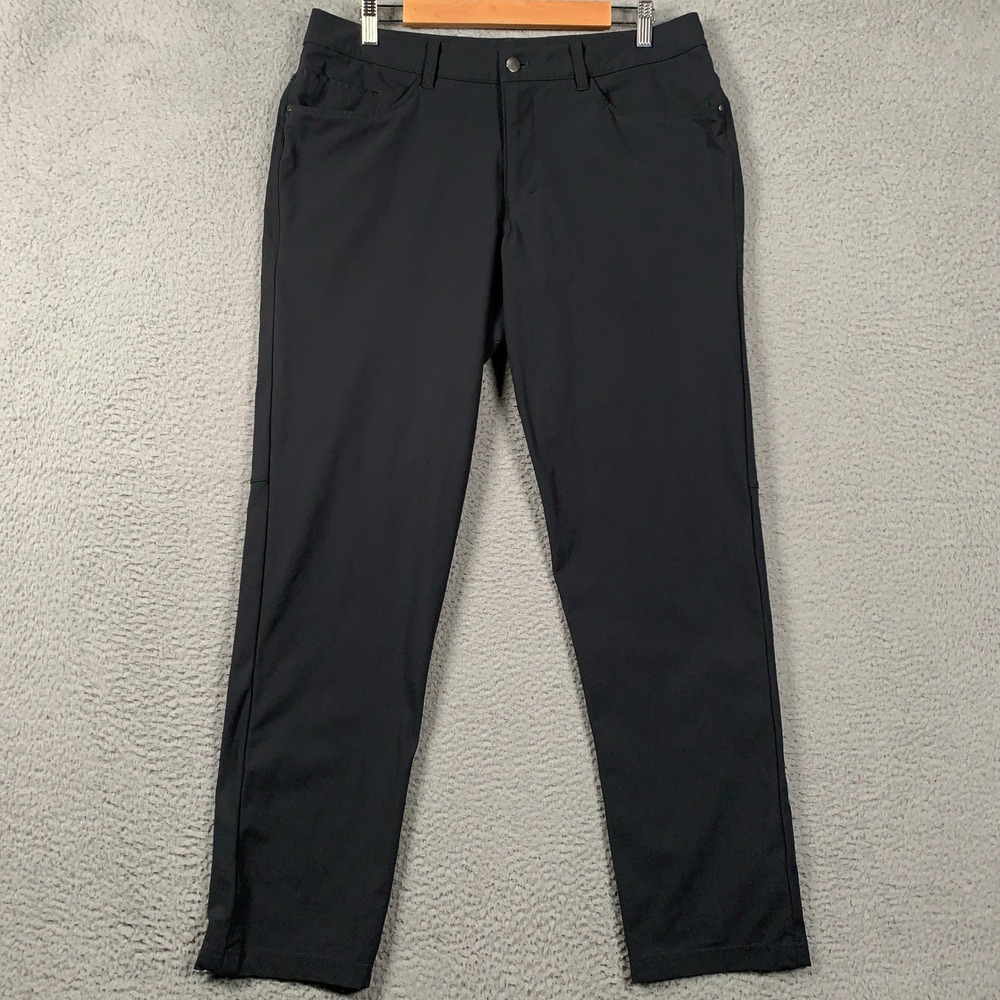 Lululemon ABC Classic-Fit 5 Pocket Pant Mens 34x31 Dark Gray Warpstreme Stretch